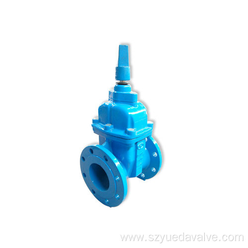 DIN3354 Pn16 Double Flange Gate Valve Ductile Iron